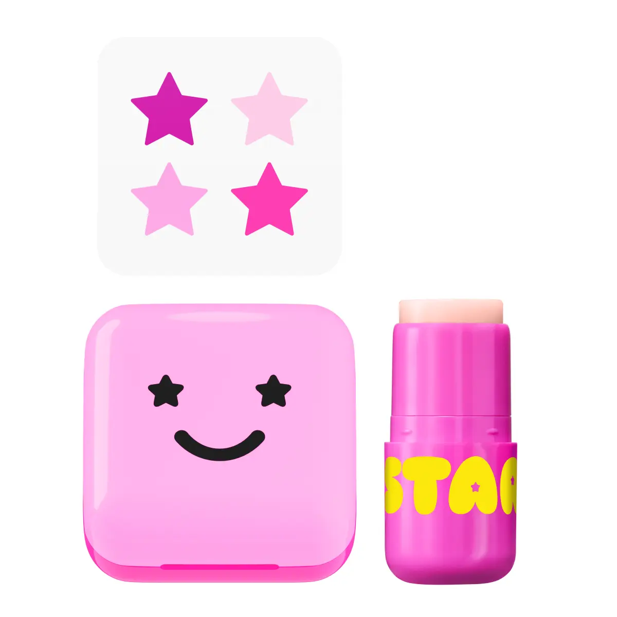 Starface Favs, Bundle 1 Pink Compact + 1 Star Balm Starfruit