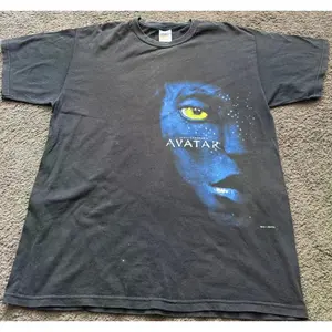 Avatar Official 2009 Movie Poster Print T-Shirt Size Large