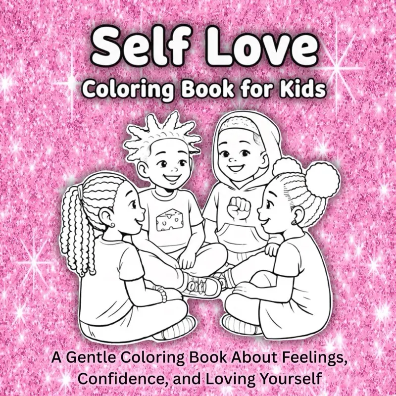 Self Love Coloring Book for Teens & Kids - Inclusive, Mindful Creative Time Activity with Positive Affirmations to Boost Confidence (Toys & Hobbies DIY Painting Supplies)