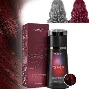 Polar Haircare - Hair Dye Shampoo for Gray Hair for Women & Men  Natural Hair Dye Kit - Semi Permanent Hair Dye Shampoo - Vegan Hair Dye USA 6.76 Fl Oz