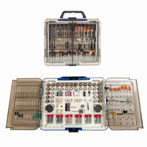 508PCS Rotary Tool Accessories Kit, Professional 1/8 inch Shank Multi-Purpose Bits Set for Cutting, Sanding, Grinding, Polishing, Drilling, Engraving, Compatible with Dremel Rotary Tools, Cordless Tools, Ideal for DIY Craft, Woodworking, Resin Art