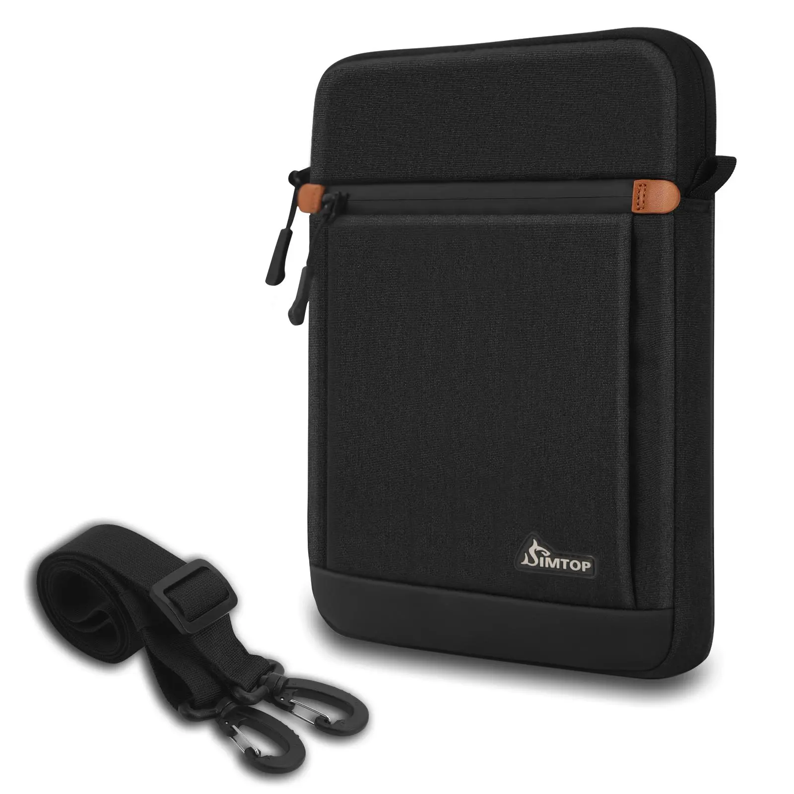 9-11 Inch Tablet Sleeve  Crossbody  Bag with Shoulder Strap, Portable Carrying Case for Travel, Work, School – Compatible with iPad Pro 11",  Ligh Durable tweight Computer Adjustable Notebook Protection Storage Lightweight Cover