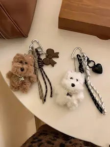 Plush Puppy, Animal Bag Charm Accessories Design Suitable For Bags And Keys Birthday Gifts Bag Charms, Pendant, Decoration & Purse Accessories