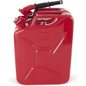 NW8Lbs 5-Gallon Metal Jerry Can with Spout - Rust-Proof, EPA/CARB Compliant (20L Fuel Container)