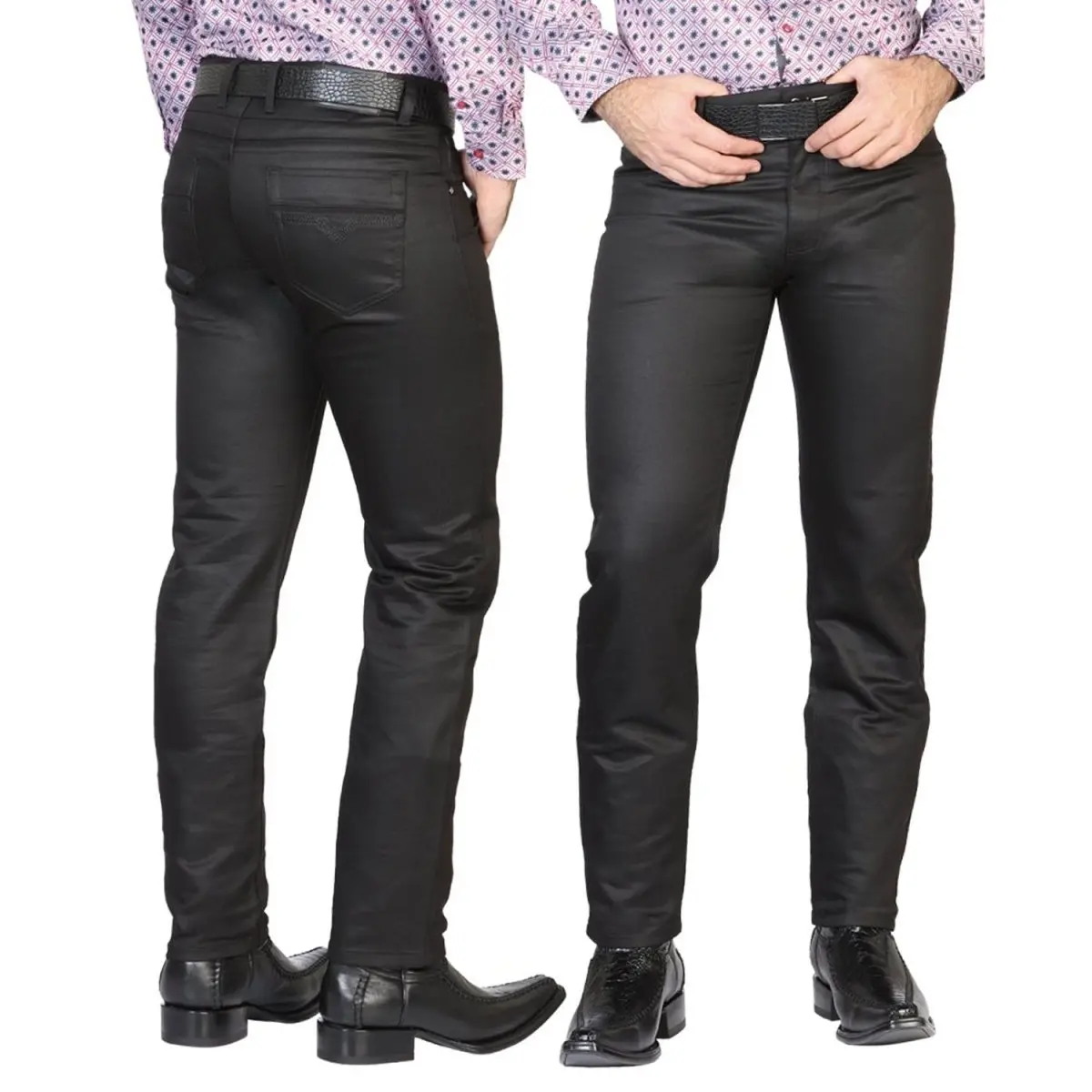 Plain Black Centenario Jeans MON-5601