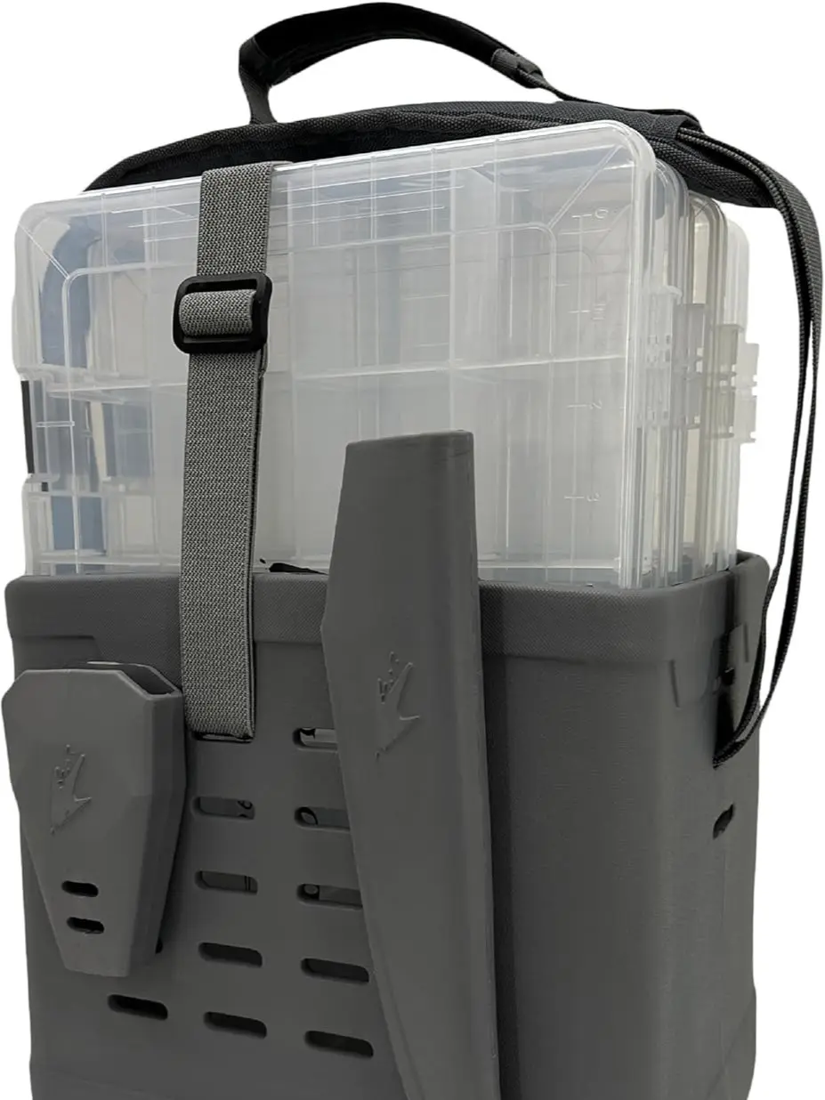 FROGG TOGGS EVA Tackle Vault, Lightweight, Customizable Fishing Tackle Bag