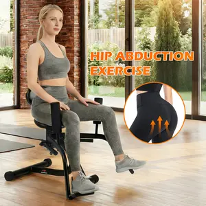 Hip Abduction and Insertion Trainer, Adjustable Butt Exerciser, Butt Shaper, suitable for shaping and hip lift training on the inner and outer thighs of men and women
