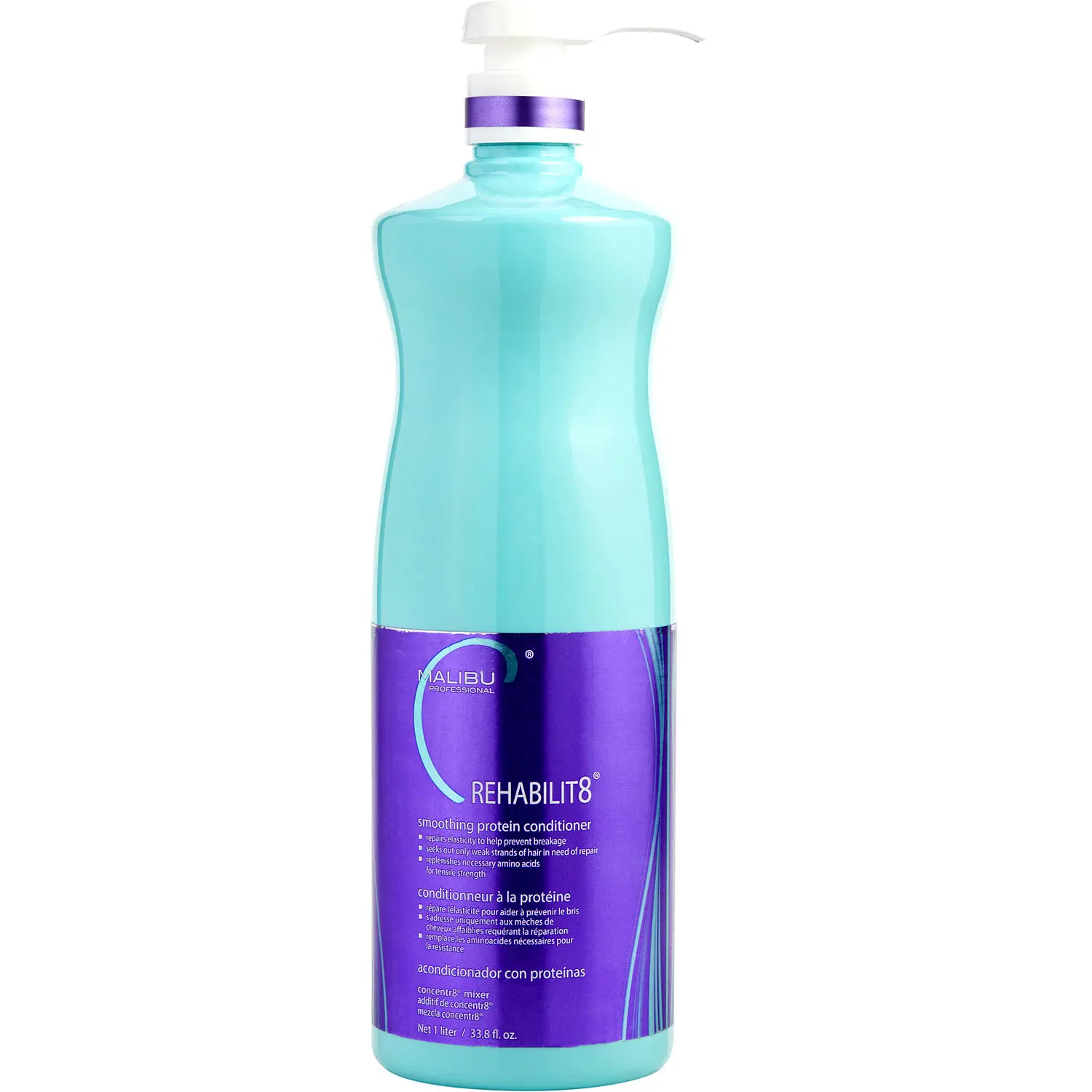 Malibu Hair Care By Malibu Hair Care Rehabilit8 Protein Conditioner For Unisex