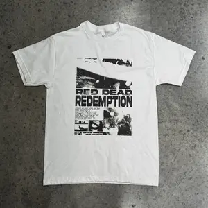 Red Dead Redemption Graphic Heavyweight Cotton Tee 6 OZ