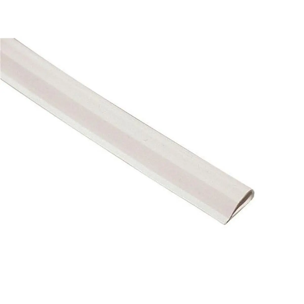 Pemko S88W17 17 ft. Adhesive Door Perimeter Gasketing, White, Extruded from High-Temperature Silicone, Fungus-and-Mildew Impervious, Self-Extinguishing, Mounting Hardware Included