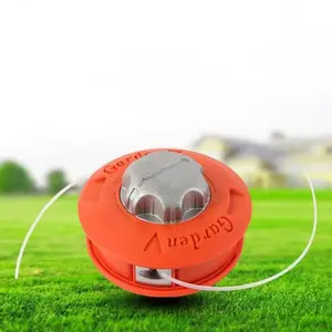 Alloy Universal Trimmer Head, Weed Eater Bump Feed Trimmer Line, Alloy Universal Twister Bump Feed Line Trimmer Head, Replacement Attachment Universal Fit for Brushcutter Lawnmover