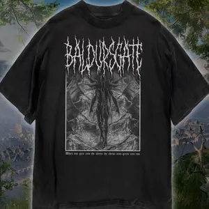 Baldur's Gate 3 Video Game Shirt, Gamer Graphic Tee, Video Game Shirt, Game Tee, Unique Game Apparel, Gift for Gamer, Gifts For Him