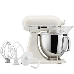 KitchenAid Artisan Series 5-Quart Tilt-Head Stand Mixer, with Bowl, Flat Beater, Dough Hook, Whip