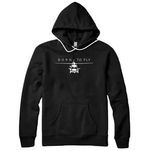 Personalized Blackhawk Military Aviation Apparel Helicopter Pilot Gift Pullover Hoodie