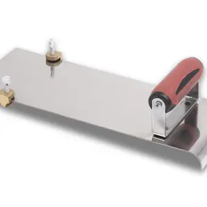 SS Hand Edger W/ Adjustable Groover 14x5” No. 13495