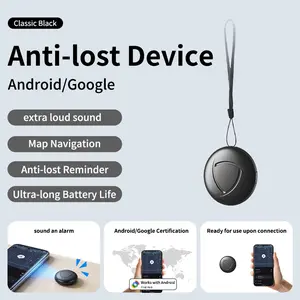 Bluetooth-compatible Tracker for Android Google Samsung Devices, Compatible with Find My Device, Set of 4, Track Keys Luggage, Durable Design, Tracking Device, Bluetooth Tag