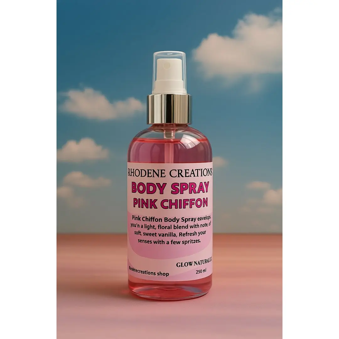 Pink Chiffon Body Spray