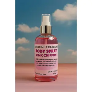 Pink Chiffon Body Spray