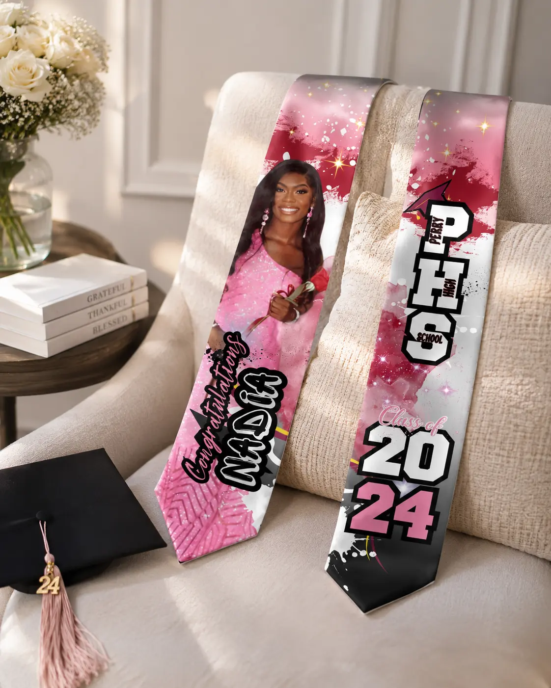 Custom Graduation Stole