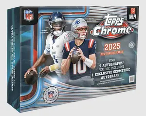 2025 TOPPS CHROME NFL BREAKERS DELIGHT BOX