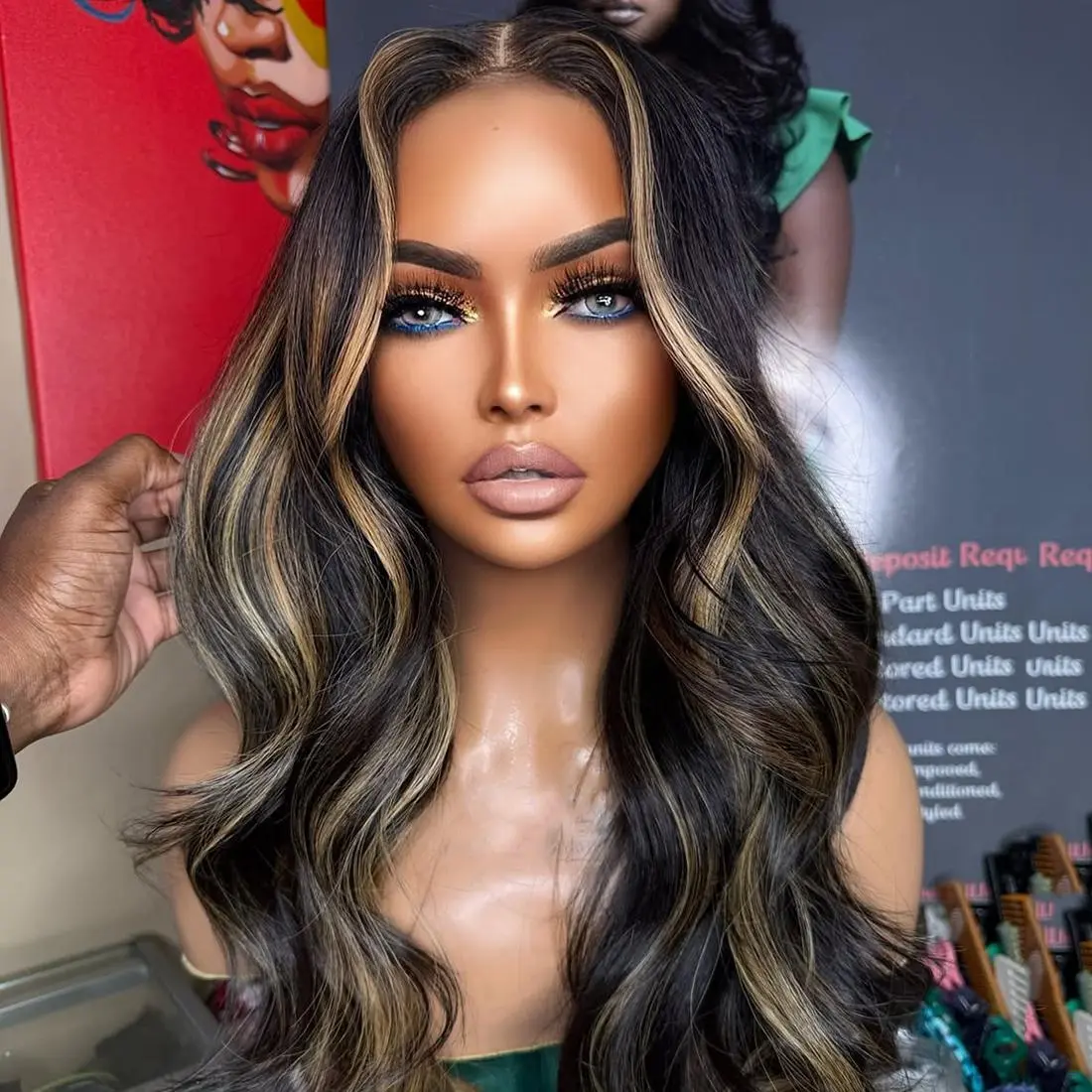 Highlight Ash Blonde Wig Human Hair 180 Density Brazilian Hair Body Wave Lace Frontal Human Hair Wigs 13x4 13x6 HD Lace Wigs for Women