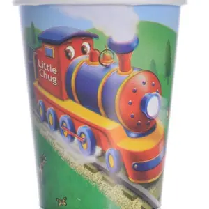 Little Chug Train 9-oz Paper Cups (8 ct)