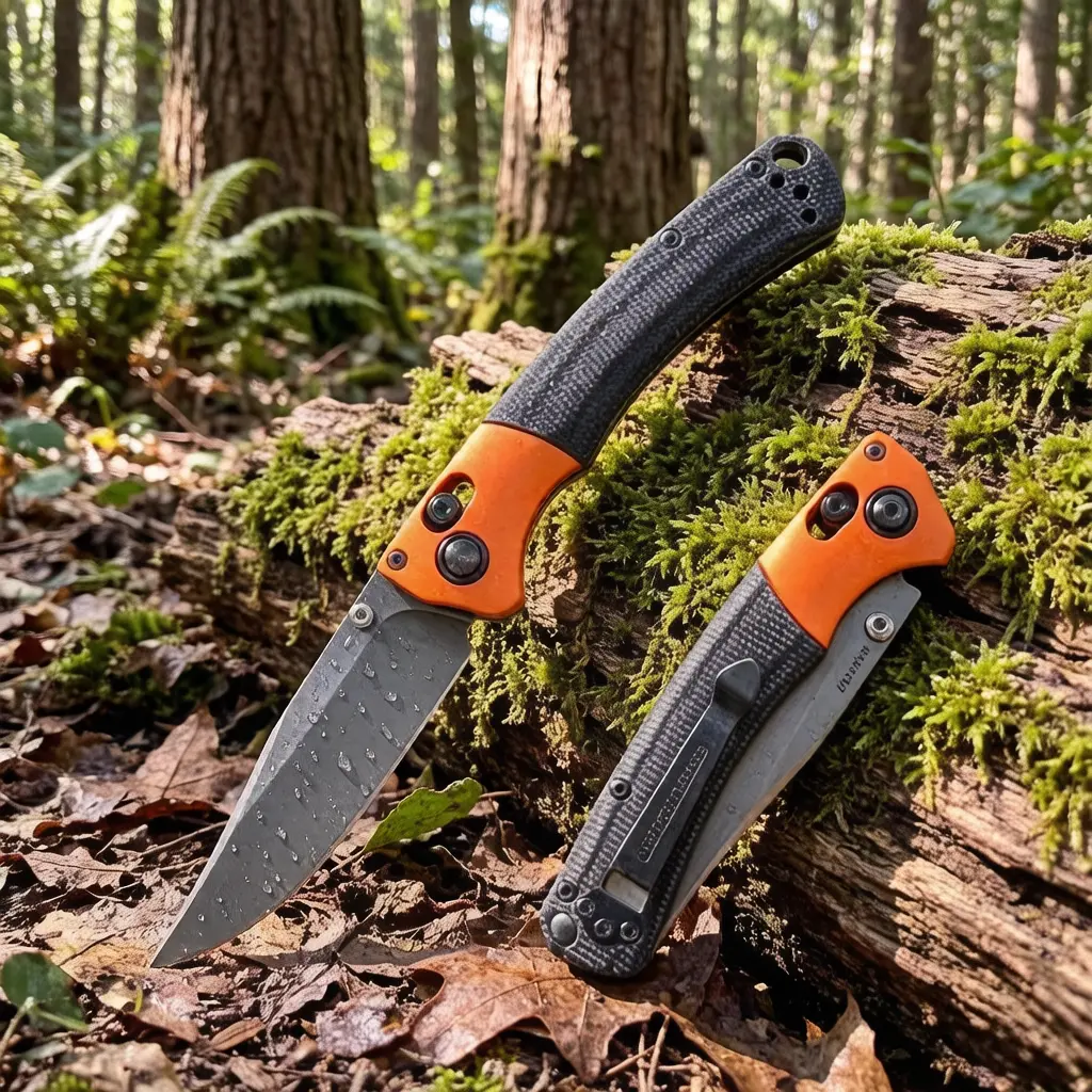 1pc 15085 Folding Knife, Multi-Functional Edc Pocket Knife, Lightweight Kitchen Tool, High Hardness Blade, Camping Hiking Essential, Men's Gift
