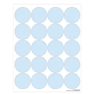 Weatherproof Circle Labels