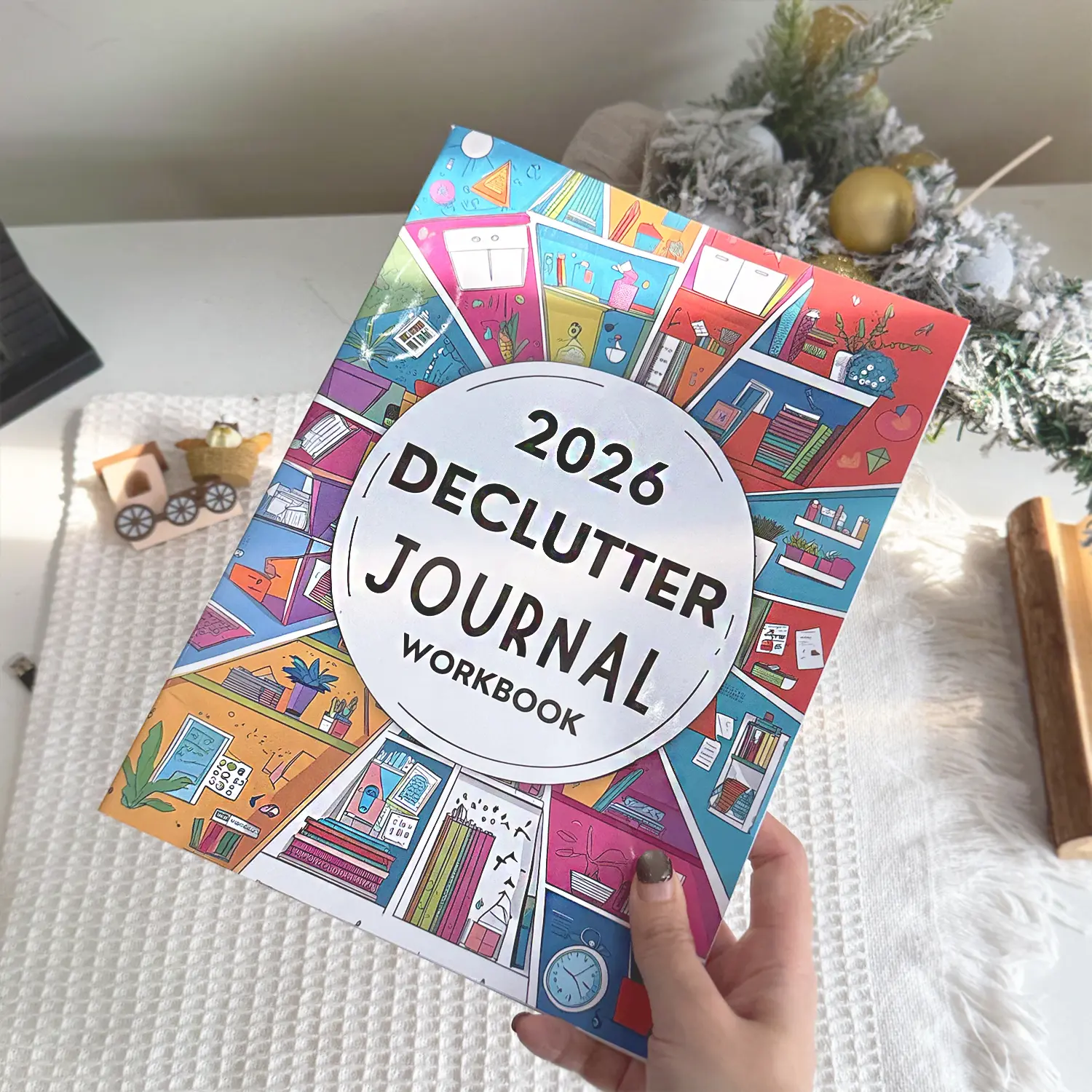 2026 Cleaning & Organization Tool Kit– Declutter Journal Workbook, Household Cleaning Planner, Weekly Monthly Annual Cleaning Checklist Notebook, Home Cleaning Schedule, Storage Tips, Housework Plan