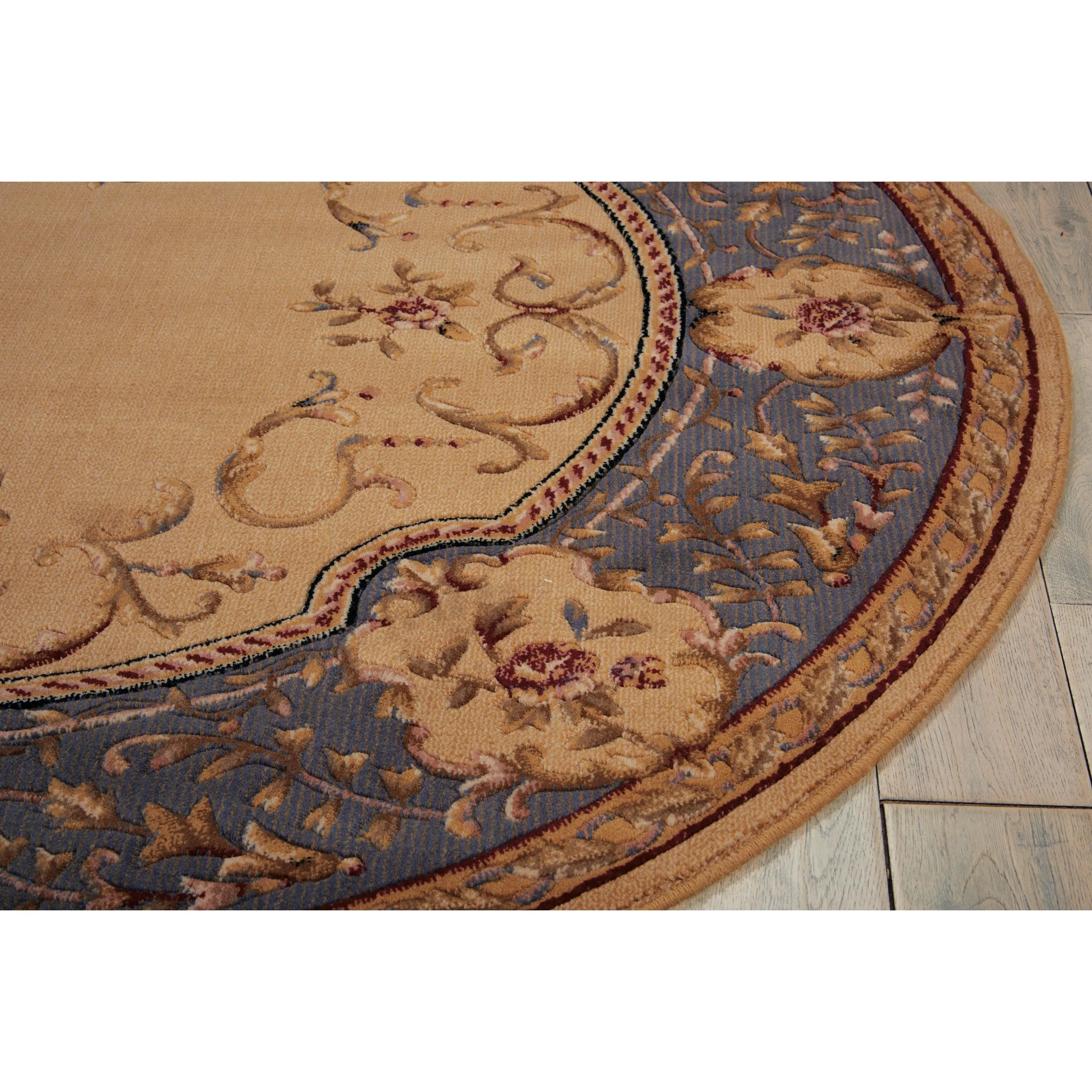 Nourison Home Ashton House AS30 Beige Traditional Loom-woven Rug