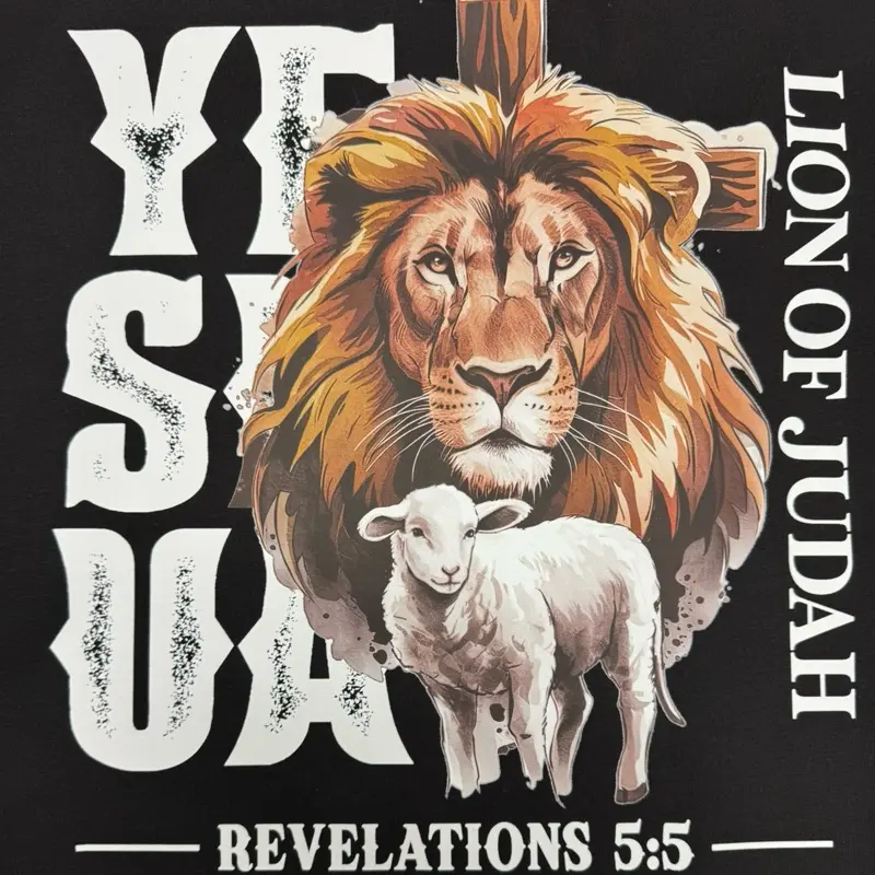 Yeshua men’s black cotton shirt