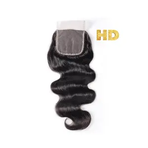 4x4 HD Lace Closure - Natural Black #1B