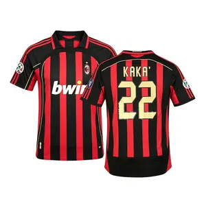 2006 2007 Red Away No. 22 Kaka Short-Sleeved Football Jersey