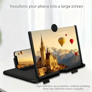 Mobile Magnifier - Ultra HD Screen Magnifier, Convenient TV Viewing, Landscape Direction, Eye-Care Full-Screen Phone Magnifier