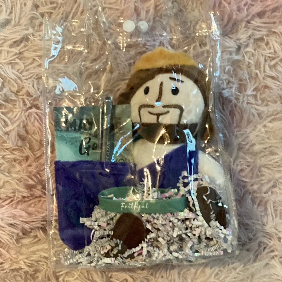 Jesus Christ prayer doll