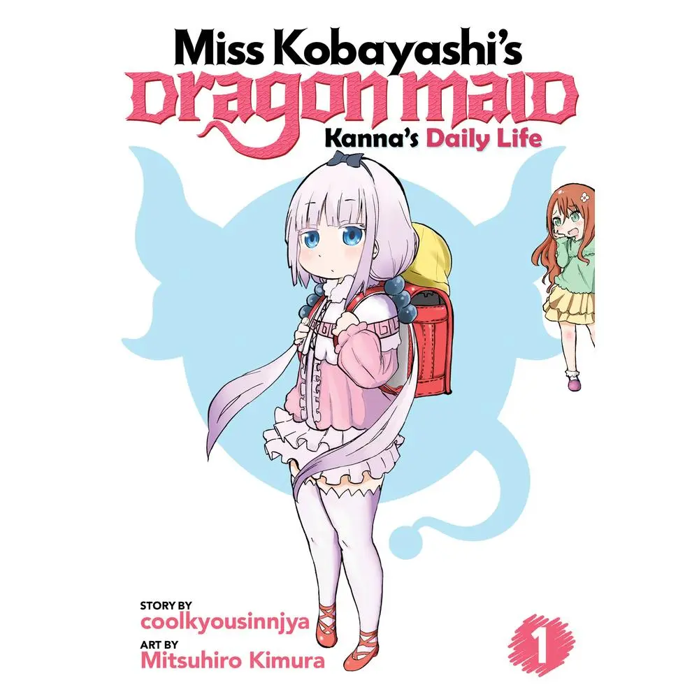 Used Manga Comic Book - Miss Kobayashi's Dragon Maid: Kanna's Daily Life Vol. 1 (Spin-Off Series) by Coolkyousinnjya, 7 Seas (Paperback, English)