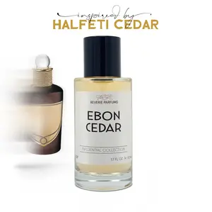 Reverie Parfums Ebon Cedar Perfume Inspired by Halfeti Cedar Unisex Fragrance with Dark Cedarwood Spicy Saffron and Leather Notes