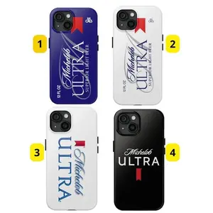 MICHELOB ULTRA Collection Tough Phone Case, Durable Cover for Phone Cases Phone Cover Hard Case Tough 2-piece Phone Case