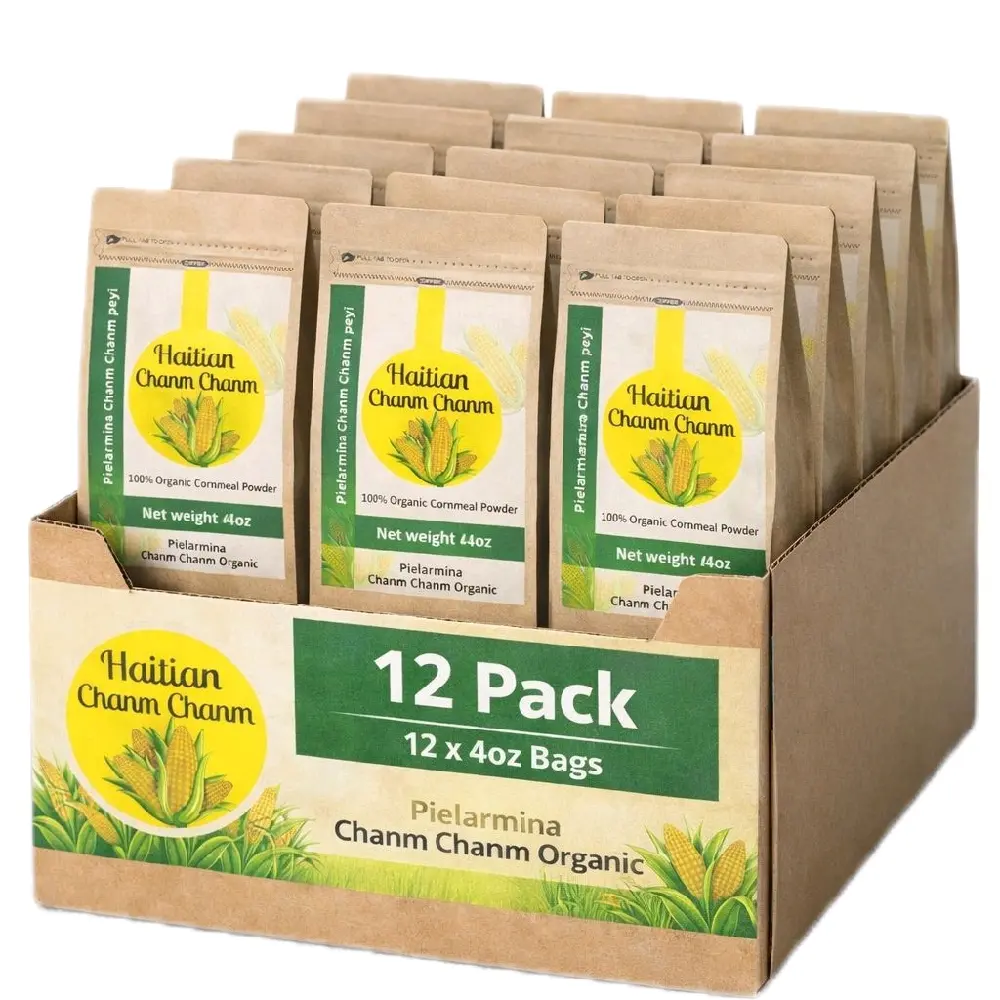 Pielarmina ChanmChanm Caffeine-Free Mix Packet Food Flavoring & Extracts - 4oz Powdered Drink Mix Bulk Packets (12-Pack), All Ages, for Water & Beverages, Room Temp, $30 Price Point