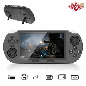 SF3000 Retro Handheld Game Console 4.5 Inch IPS Screen 3000mAh Battery 14 Emulators 20000+ Games Portable Gaming System for Boy Gift - Compact Card Controller multi-emulator support built-in memory