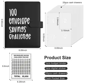 100 Envelope Saving Challenge Book