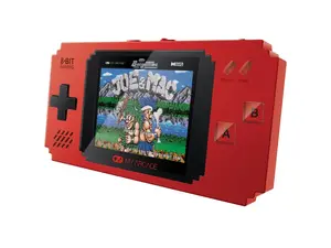 MY ARCADE Pixel Player Portable Handheld 300 Built-in Video Games w/ Data East Hits: Bad Dudes, Joe & Mac, BurgerTime, Karate Champ, Heavy Barrel, and many more