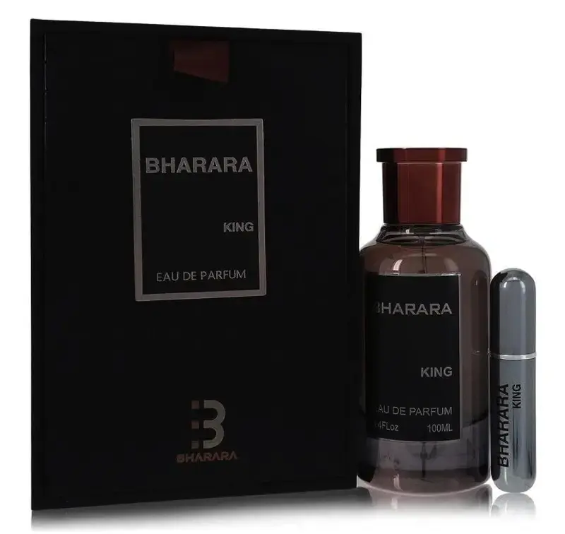 Bharara King Men's Eau de Parfum Spray, 3.4 fl oz - Long-Lasting Aromatic Citrusy Fragrance with Fruity, Musky Notes, Daily Wear Cologne
