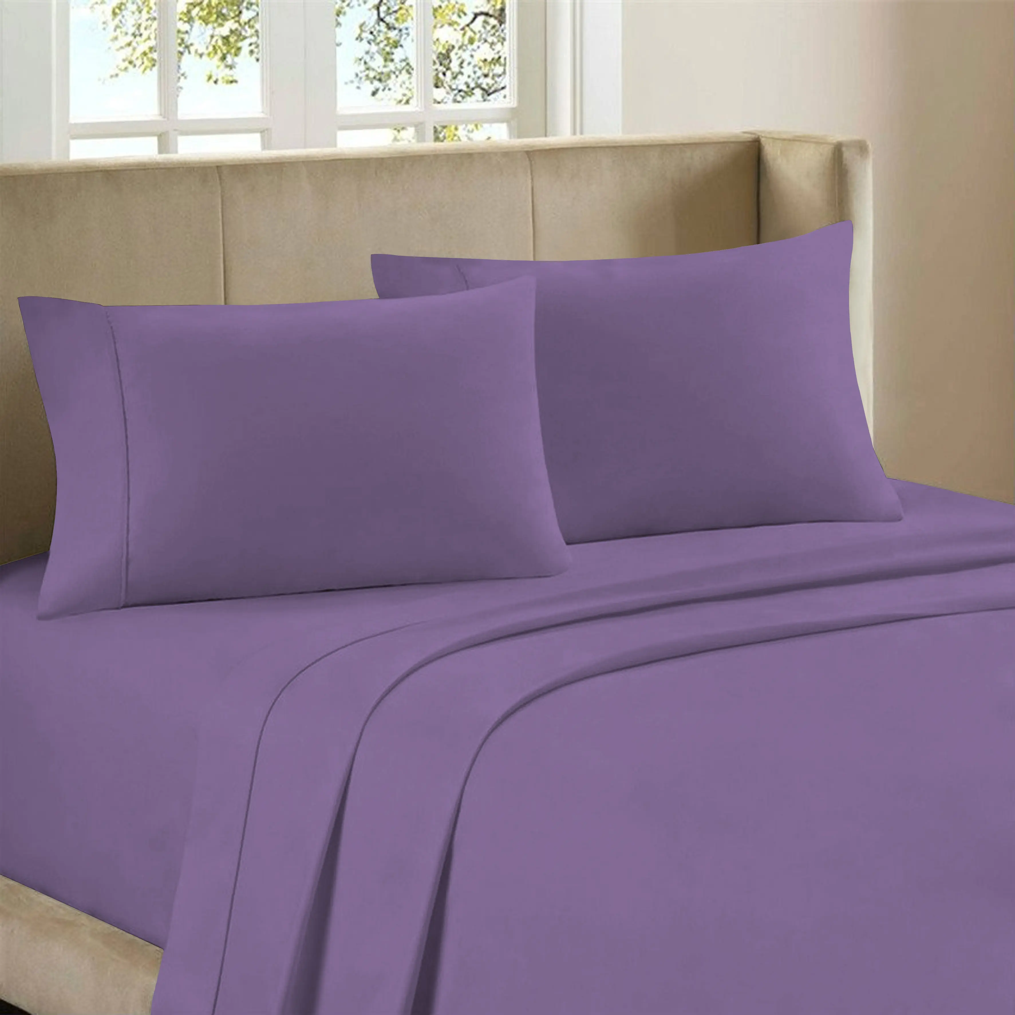 Ultra-Soft 4-Piece Luxury Bamboo Rayon Blend Sheet Collection