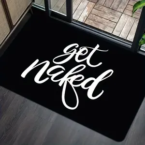 Get Naked Gaming Room Carpet, Laundry Room Mat, Bathroom Rug, Kitchen Mat, Living Room Carpet, Bedroom Rug, Indoor Doormat, Machine Washable Entrance Mat, Decorative Carpet, Indoor Carpet