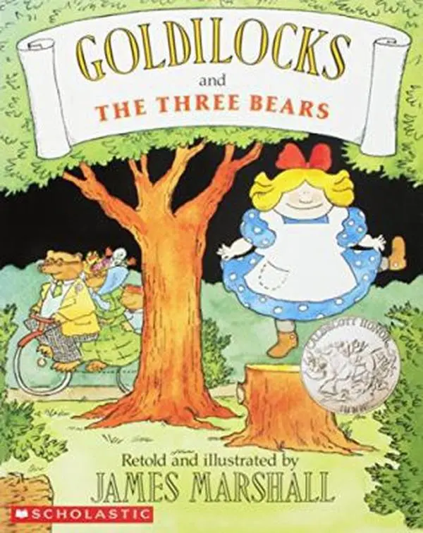 USED Book - Goldilocks and the Three Bears by James Marshall (Paperback) - english