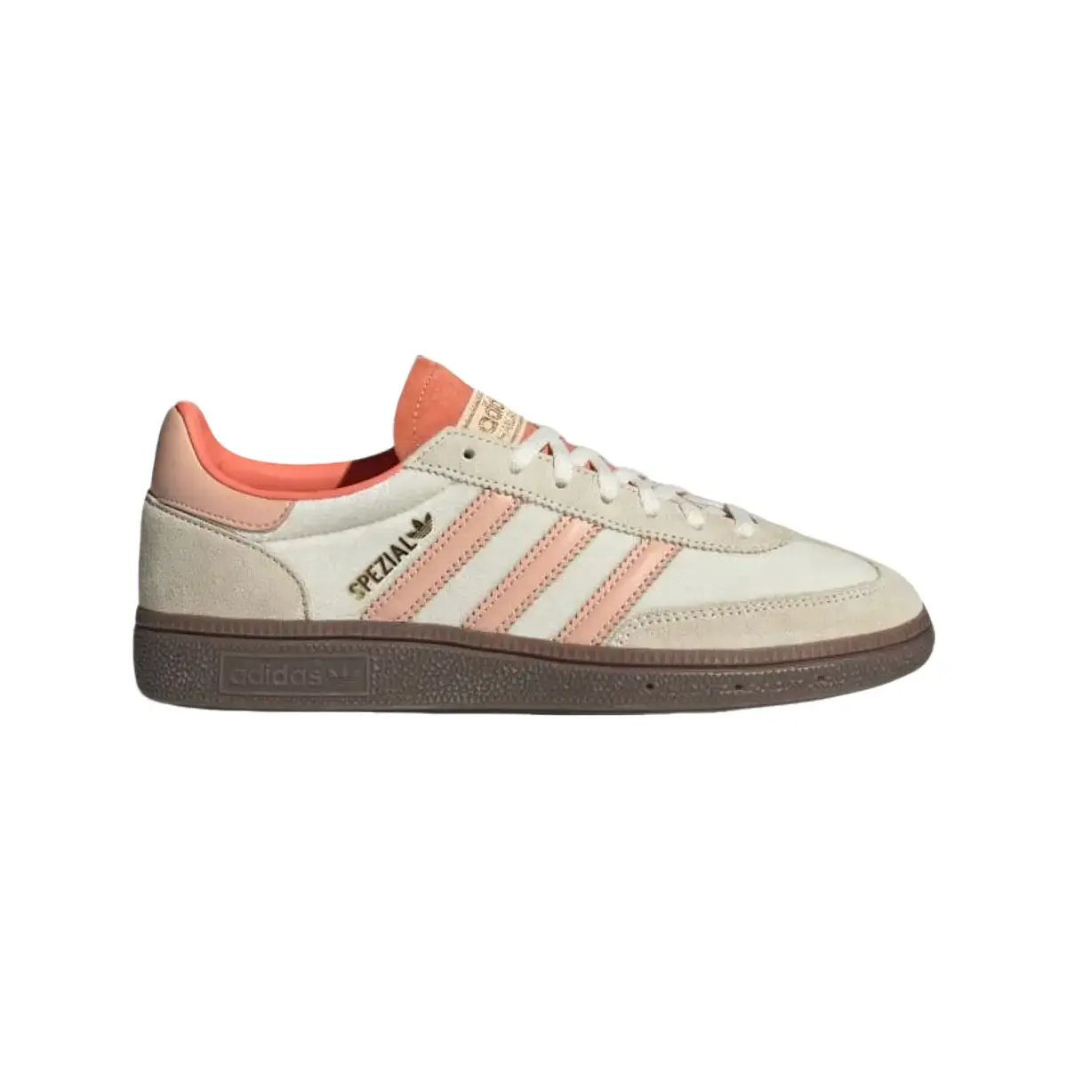 Adidas Handball Spezial Cream White Coral Velvet JI2649 Women's Fashion Sneaker New
