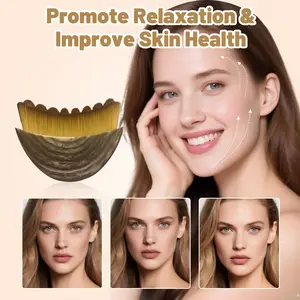 Lymphatic Contour Face Brush, Ergonomic Design for Precision Fit, Dry Lymphatic Drainage Massager, Ideal for Facial Care, Facial Beauty Instrument