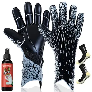 Soccer Goalkeeper Gloves Set for Aldult Kids Boys Children Youth Football Goalie Gloves with Strong Grips Soccer Goalkeeper Gear