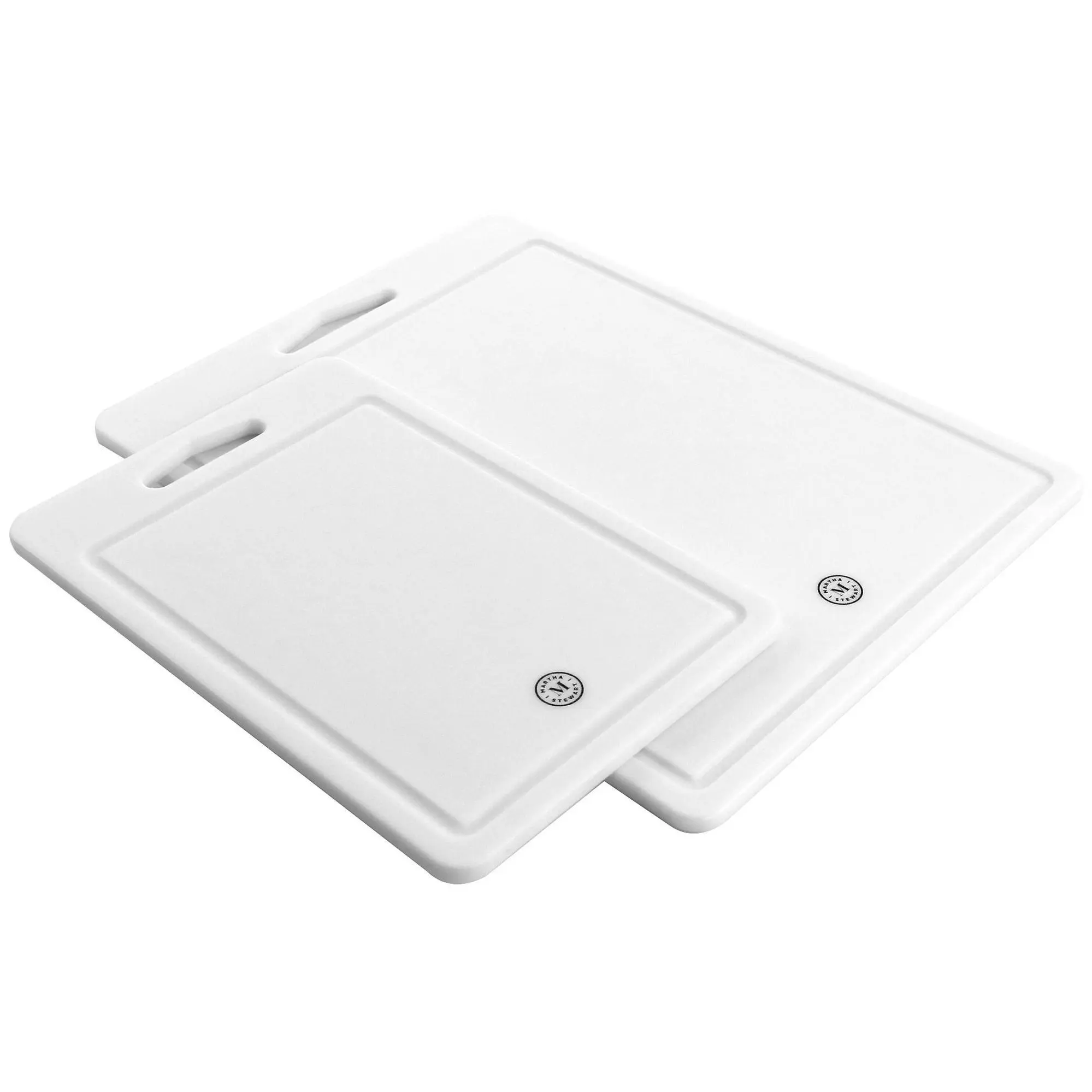 Martha Stewart 2 Piece Plastic Cutting Board Set Martha Stewart 2 Piece Plastic Cutting Board Set